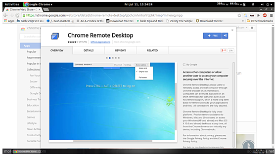 install chrome remote desktop 3