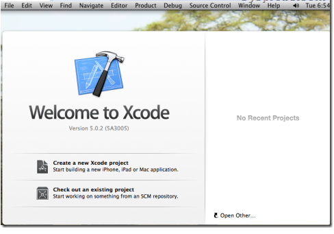 install xcode 5