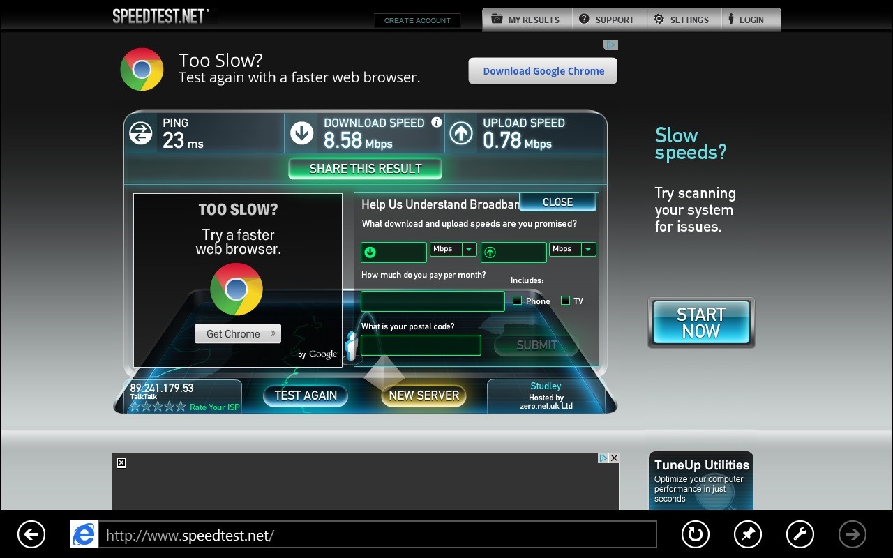 internet speed 4