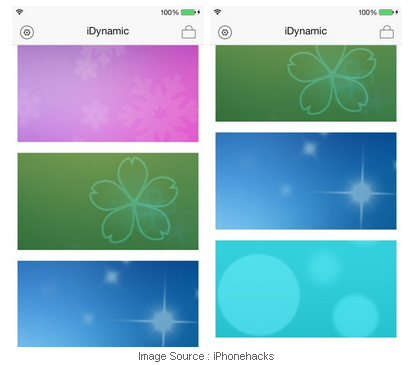 dynamic wallpapers for iOS 7