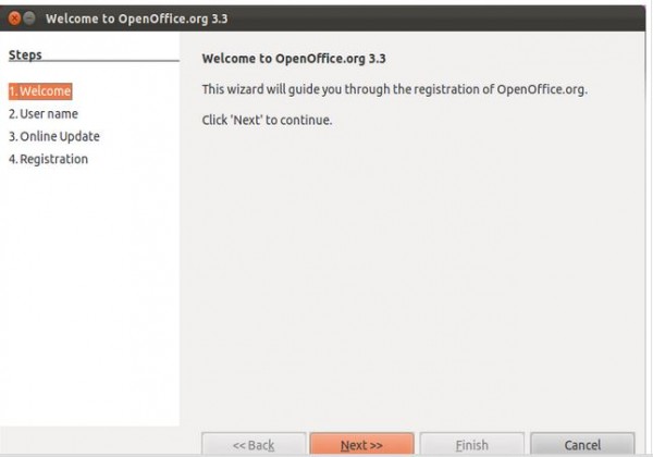 how ubuntu install openoffice