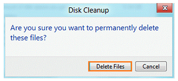 empty temp folder in windows 8