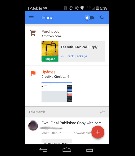 gmail inbox email app