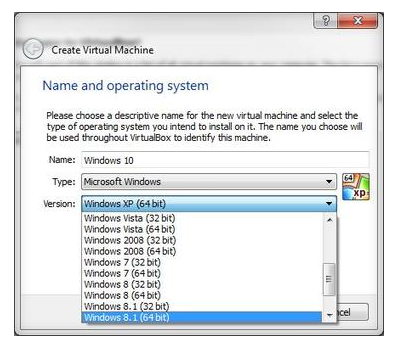 install Windows 10 Technical Preview on Virtual Machine