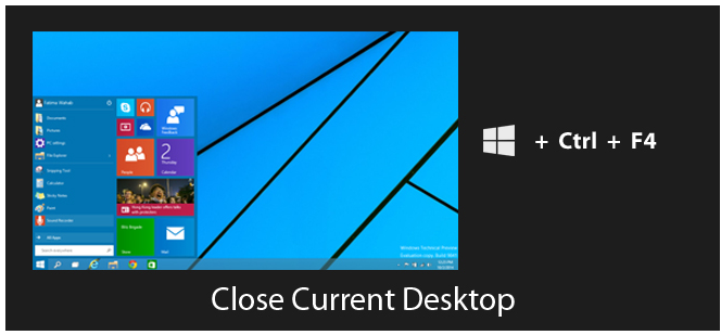 windows 10 shortcuts 