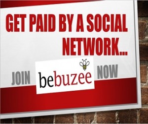 Bebuzee Social Network – Pays You To Post, Like, Click, Rate and Share