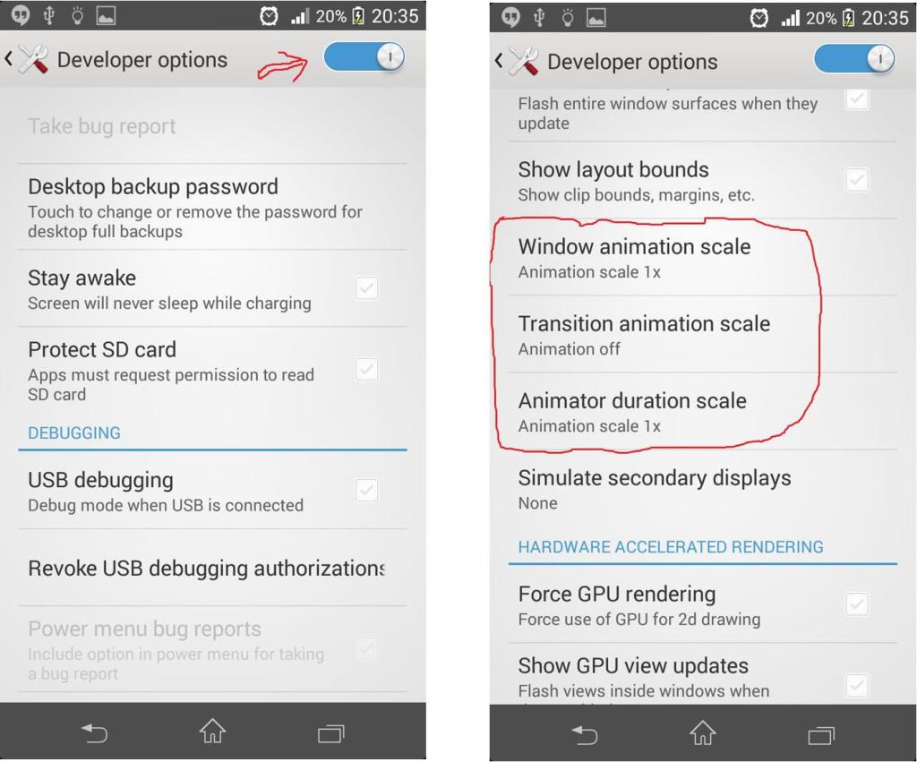 How To Speed Up Your Android Smartphone/Tablet By Disabling Animations