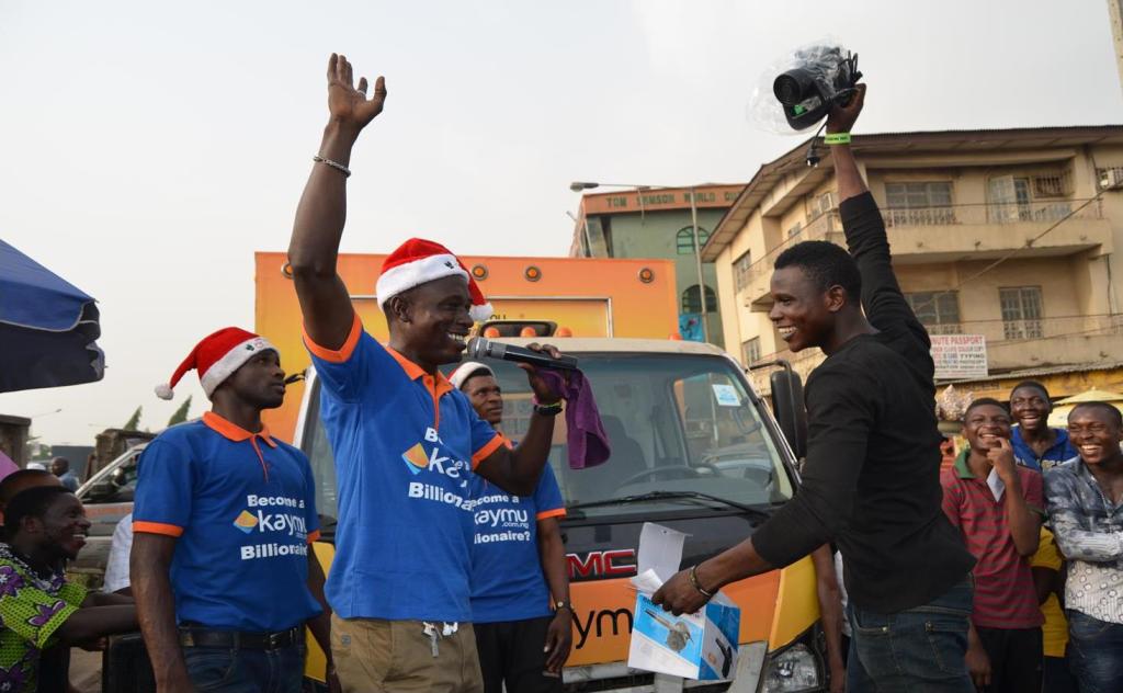 Music, Fun and Gifts As Kaymu-Nigeria Christmas Truck Stormed Lagos