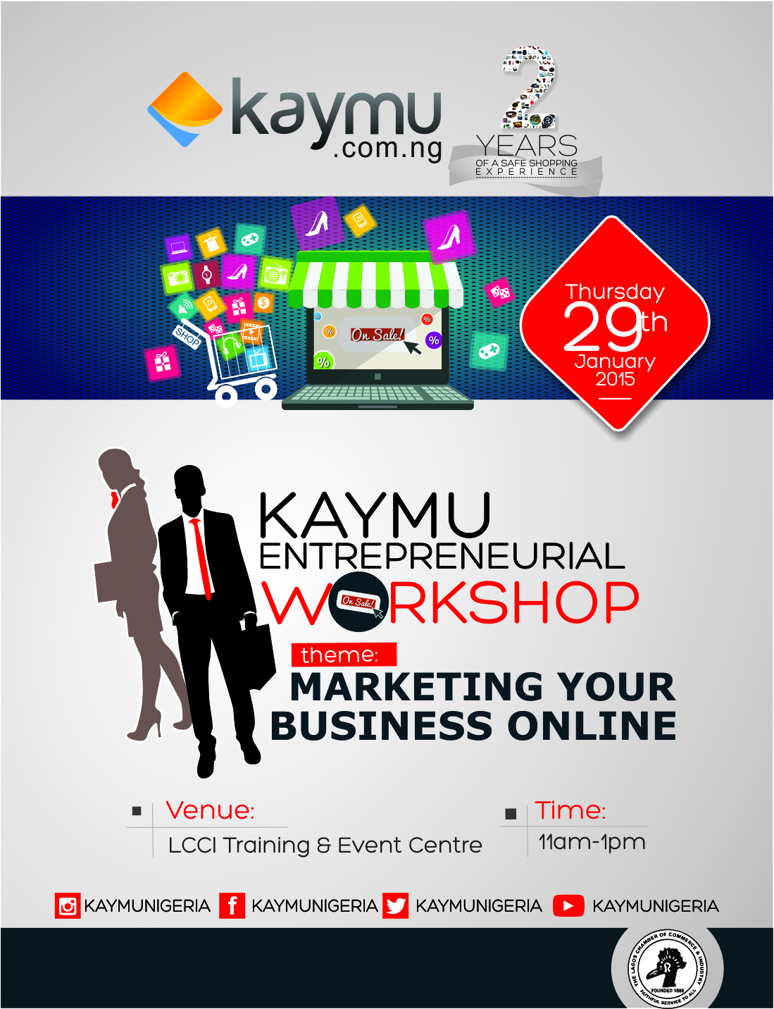 Kaymu Nigeria Partners With LCCI For Entrepreneurship Workshop