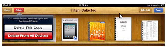 How to Delete Books from iBooks on iPhone and iPad