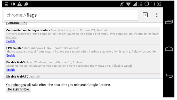 google chrome for android features 3