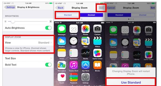 iphone 6 home screen rotation feature 2