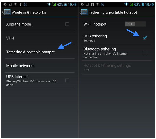 How to USB Tether Android Smartphone on Mac