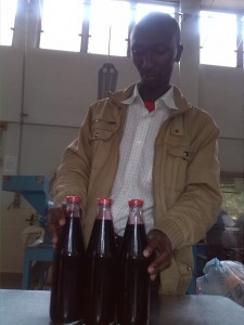 Rowland Gakuo; A Startup Entrepreneur Doing Value Addition To The Tree Tomato Fruit Plant
