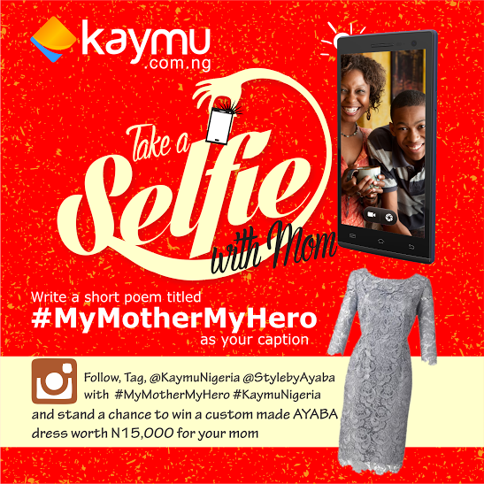 Take A Selfie With Mom And Win A Custom Made Dress For Her
