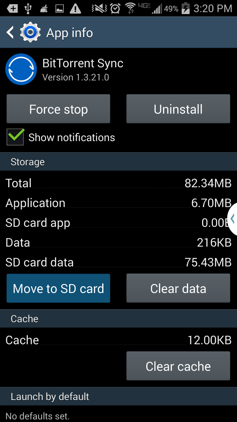 Download apps to internal sd card android