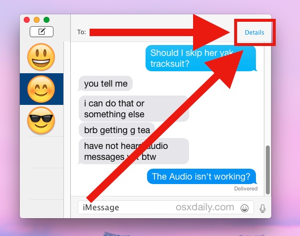 turn off the sound for text message alerts on mac