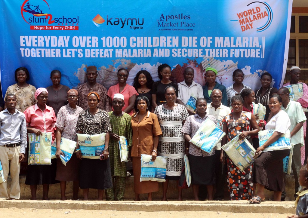 Kaymu Partners Slum2School To Net A Child In Commemoration Of World Malaria Day