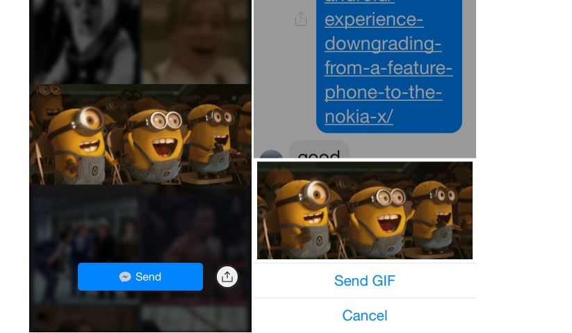 You can now Send GIFs from Imgur Directly in Facebook Messenger for Android  and iOS - Innov8tiv