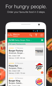 Food delivery uses Android App to monitor Rider Movements 