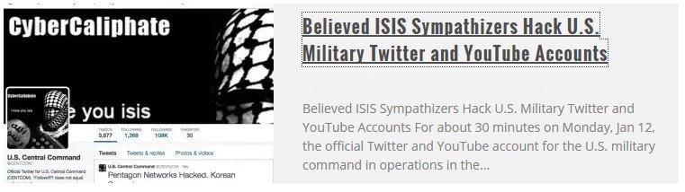 Syrian Hackers Arm-Twist U.S. Army Into Taking Down Its Own Website