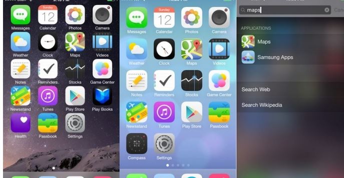 best iphone launcher android 2