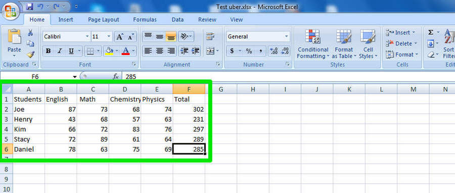 make charts in excel 1