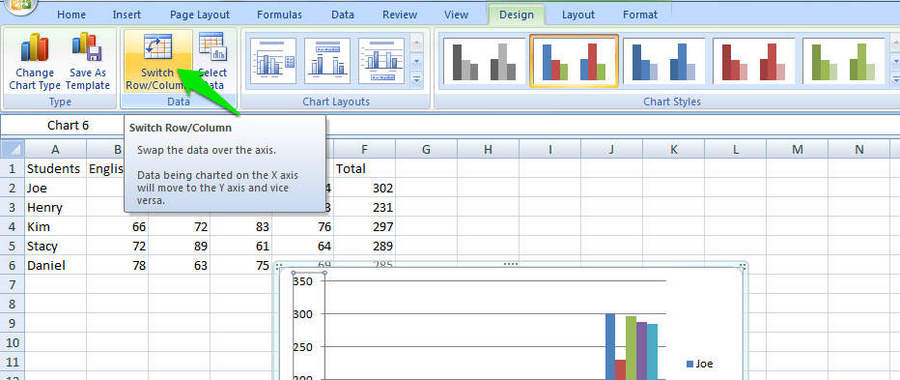 make charts in excel 6