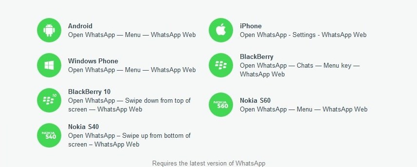 WhatsApp Web Now Available To iPhone Users