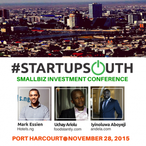SMEs Investment: Leaders, Investors Meet Up At The #StartupSouth In Port Harcourt | Nov. 28th