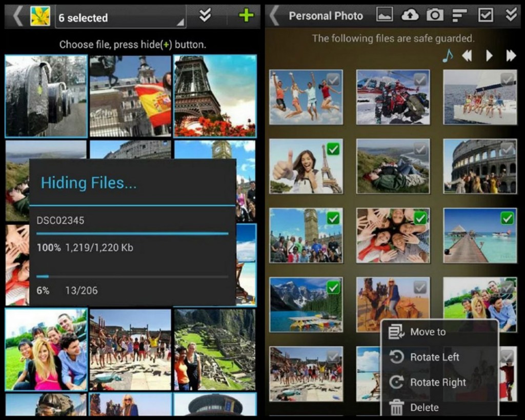 apps to hide photos android gallery lock