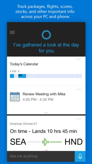 download cortana for android iphone 4