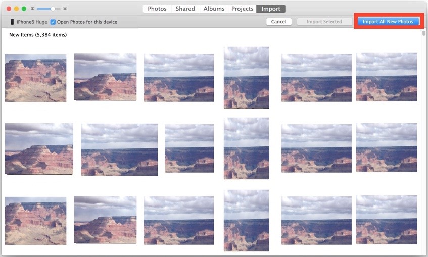 move pictures to photos app mac 1