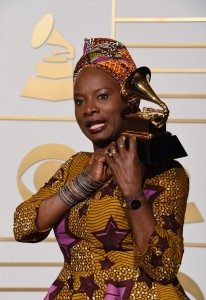 Benin’s Angelique Kidjo The Won World Music Album At Grammy Awards 2016
