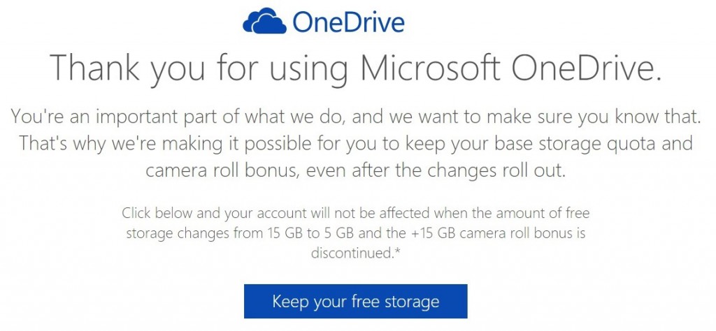 Free OneDrive Users Have Until July 27 To Reduce Files Over 5GB Or Microsoft Will Start Deleting