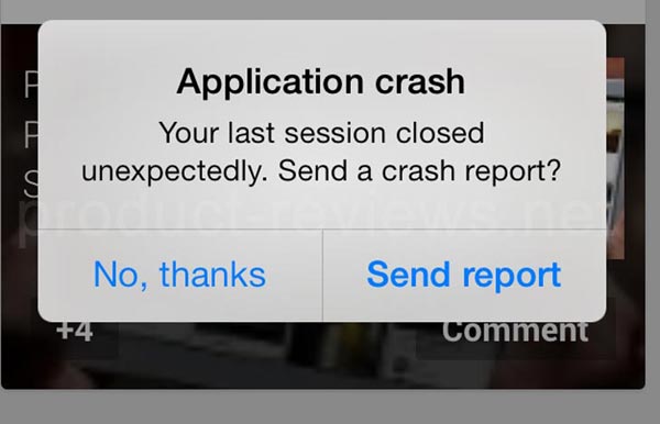 facebook app crashing android