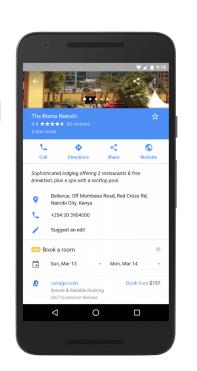 Jovago Case Study by Google on the use of Hotel Ads in Africa