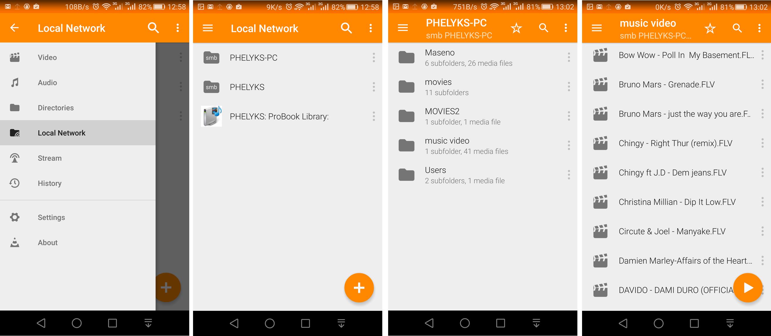 android dlna media server