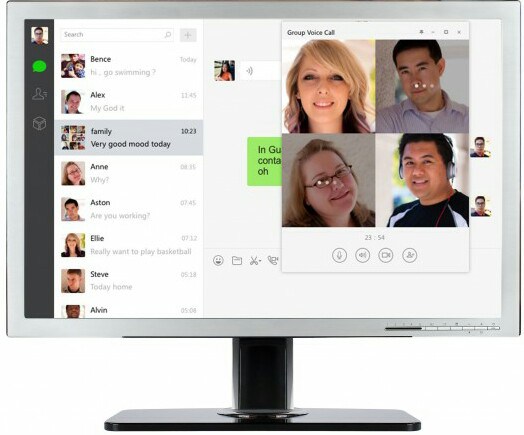 WeChat for Windows now supports Group and Video Calls