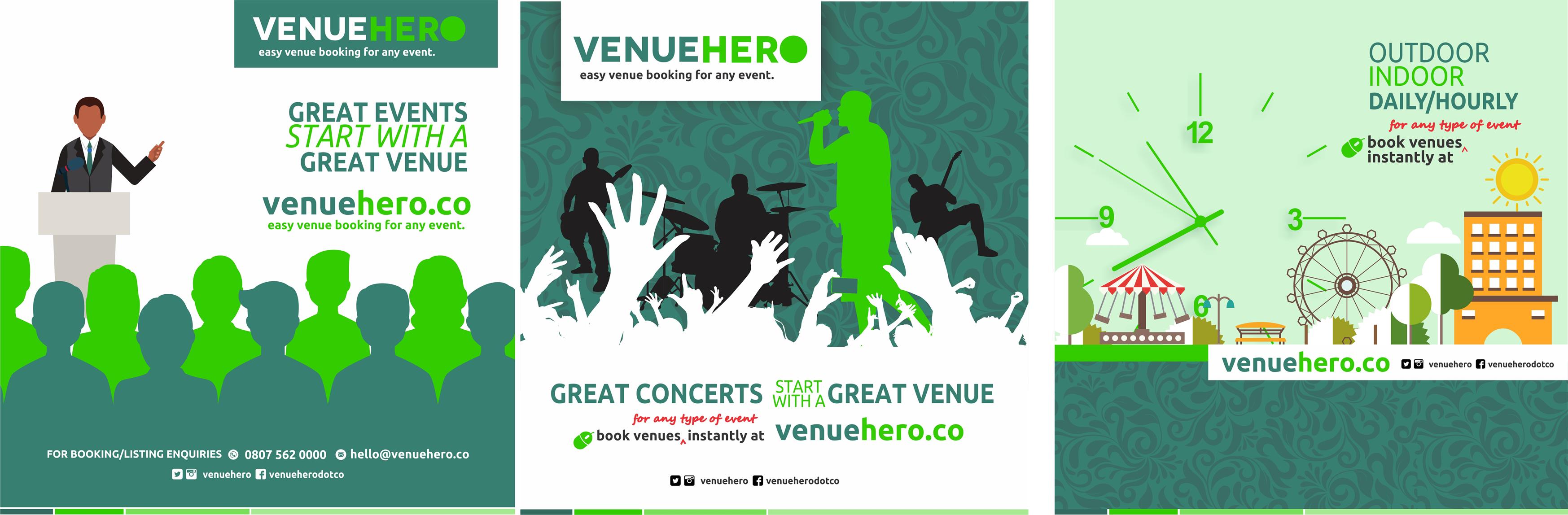 When Logistics of Finding a Venue becomes daunting, VenueHero makes it possible at the Click of a Button