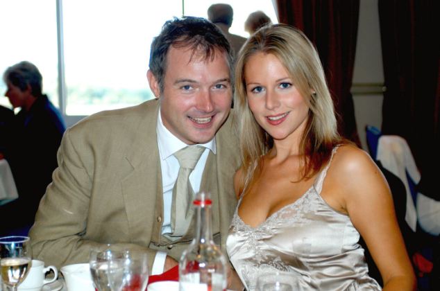 Mandatory Credit: Photo by James Gray / Rex Features (425814d) JOHN LESLIE AND GIRLFRIEND ABI TITMUSS VARIETY CLUB RACE DAY AT SANDOWN RACECOURSE, BRITAIN - 30 AUG 2003
