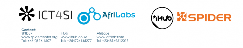 AfriLabs and ICT 4 Social Innovation Network