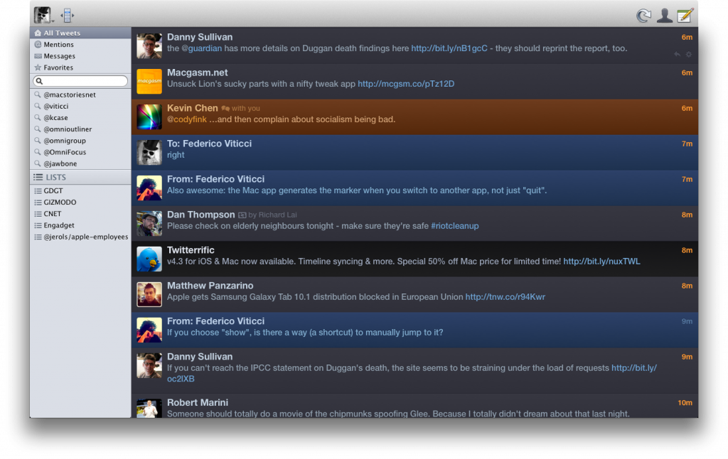 twitterrific desktop page down