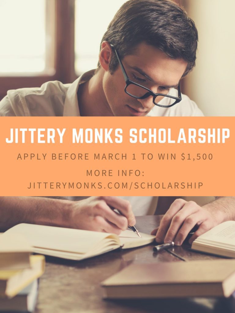 Jittery Monks Scholarship