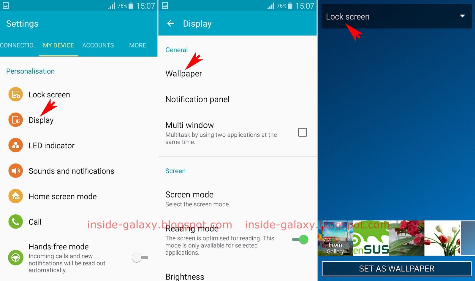 How to Change Wallpaper Settings from Blurry to Clear Image - Innov8tiv