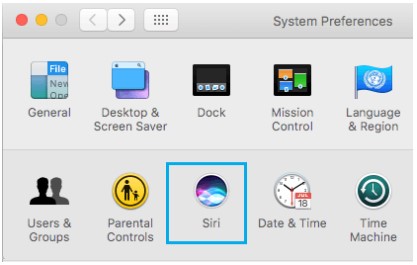 enable siri macbook