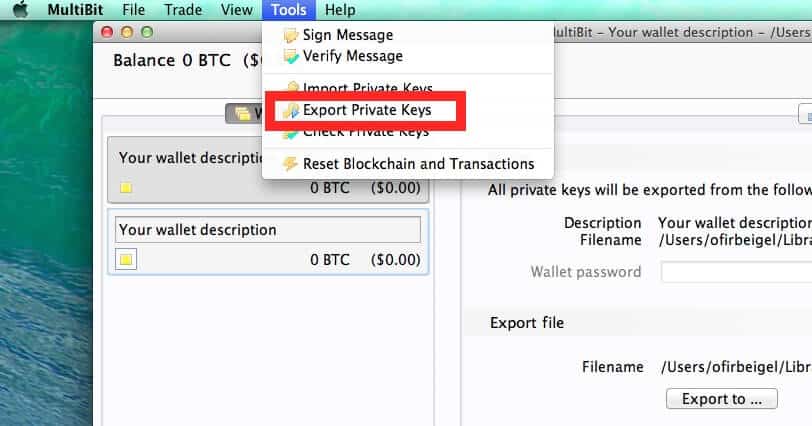 how to backup your bitcoin wallet