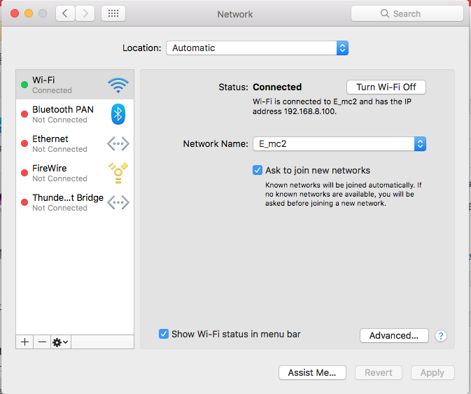 How to forget a Wi-Fi Network on a Mac computer