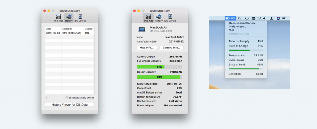 Apps to help you Monitor and Improve your MacBook Battery Life