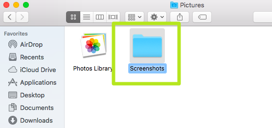 How do I change Screenshot Save Location on a Mac?